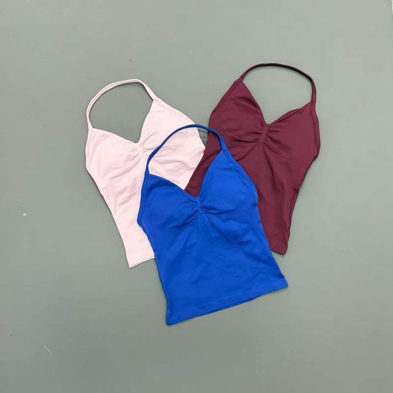 Gym Women Sports Tank Top Seam - огляд і ціна Suspender Tank Top
