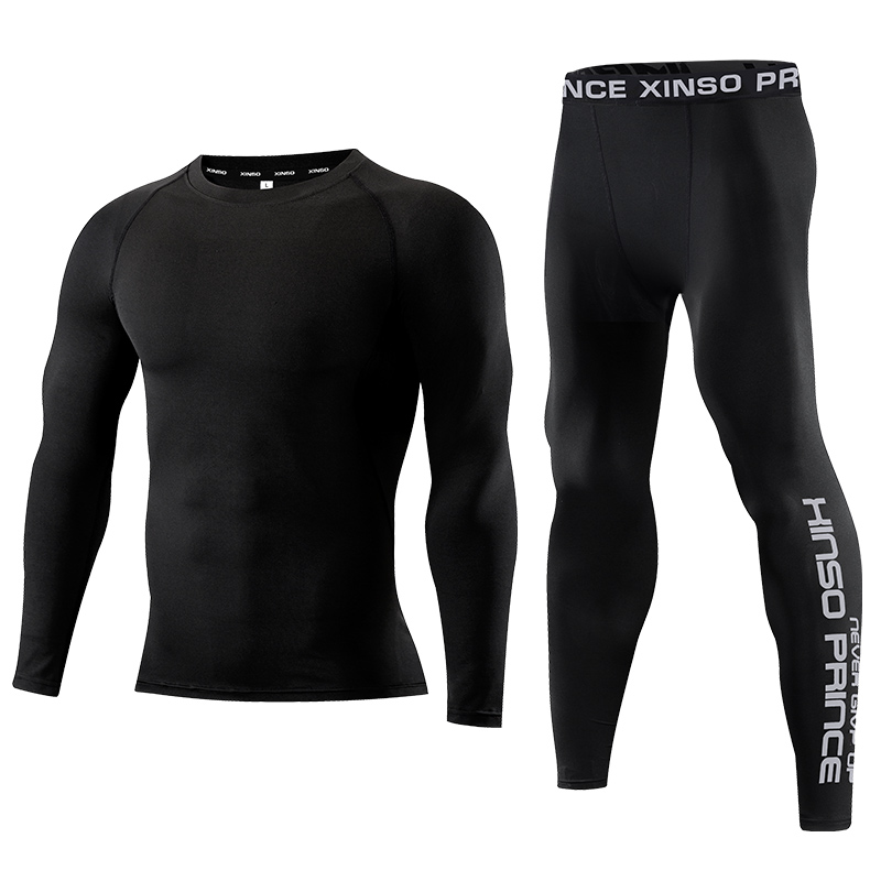2PCS Men's Compression Set Lon - огляд і ціна Compression Long Pant