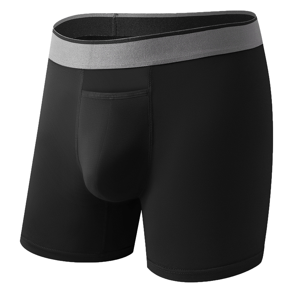 1pc Men Long Leg Shorts Soft U - огляд і ціна Long Leg Trunk Men
