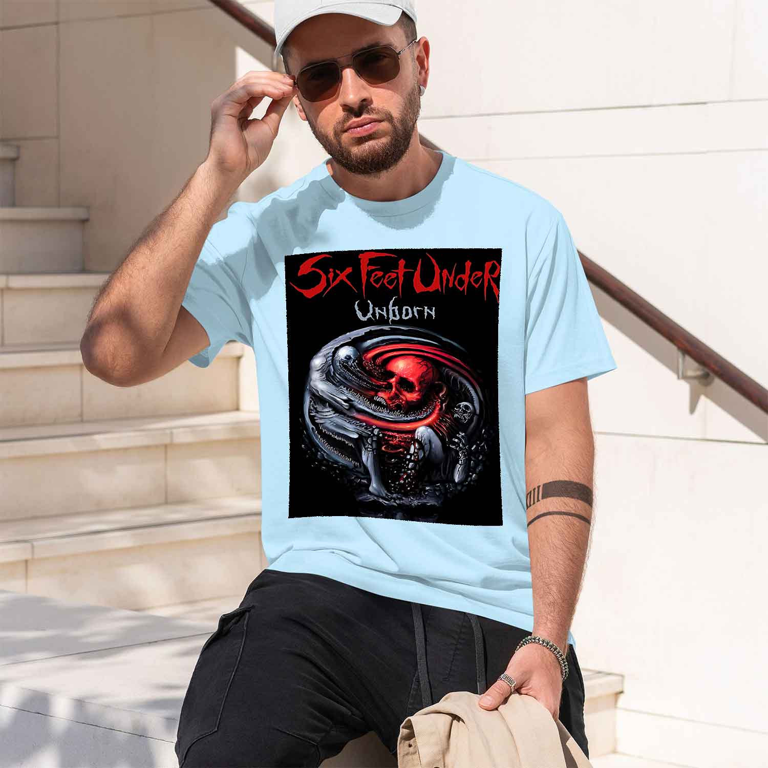 Six Feet Under – Unborn back 2 - огляд і ціна Undershirt Crew Neck