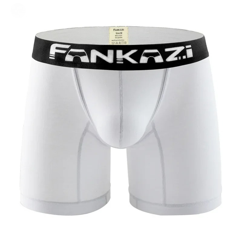 Men's Bulge Boxy Underwear Cot - огляд і ціна Long Leg Trunk Men